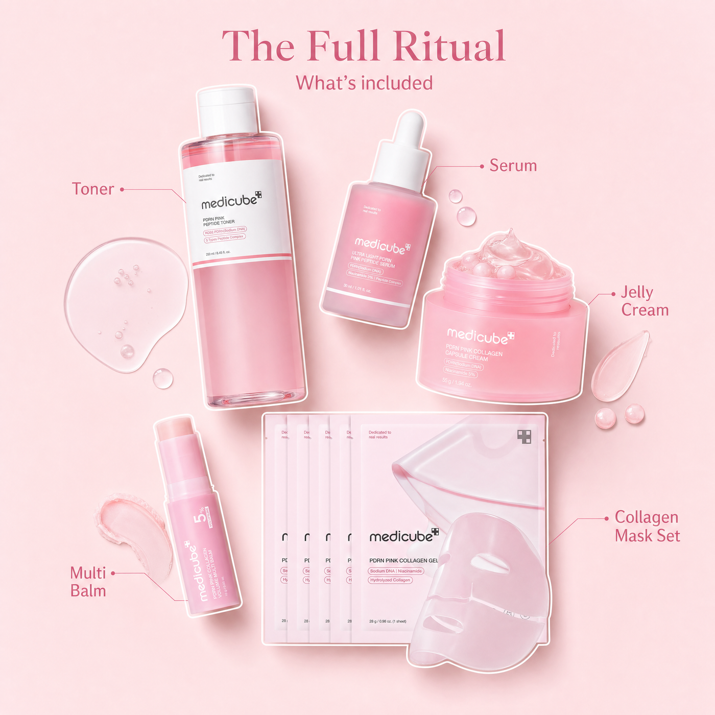 The Full Ritual — Complete PDRN Glass-Skin Routine